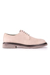 Suede Derby Shoes with Crepe Sole