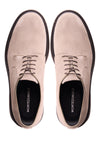 Suede Derby Shoes with Crepe Sole