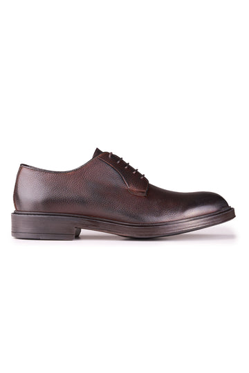 Grain Leather Derby Shoes