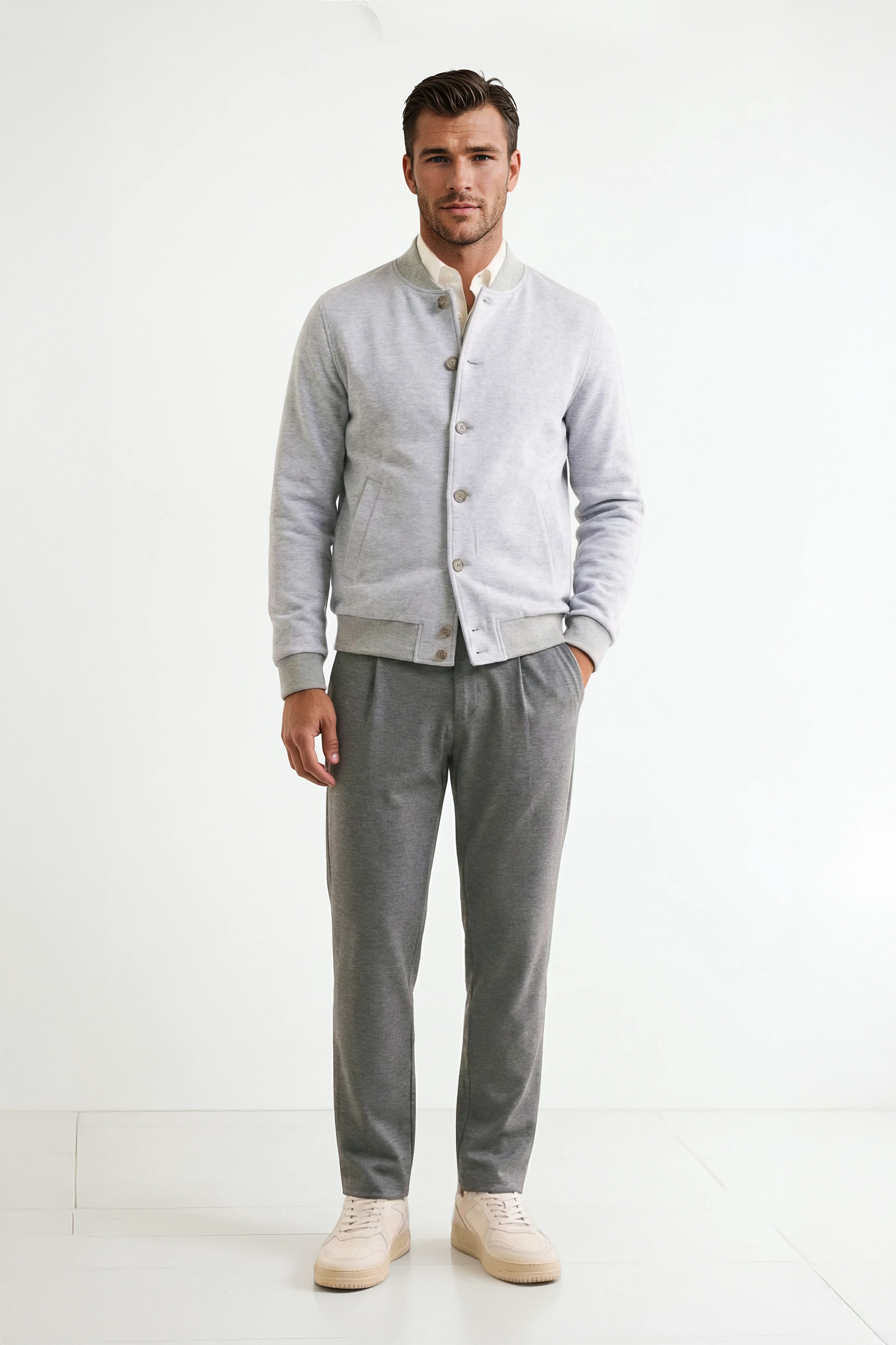 PIMA Cotton Mélange Jersey Jacket - MONTEZEMOLO