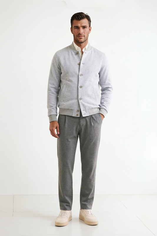 PIMA Cotton Mélange Jersey Jacket - MONTEZEMOLO