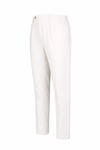 Stretch Cotton Twill Chino Pants with Pleats - MONTEZEMOLO