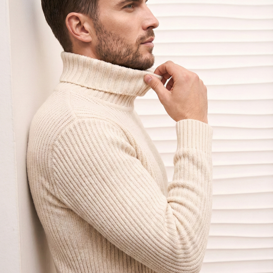 High-Neck Sweater - MONTEZEMOLO