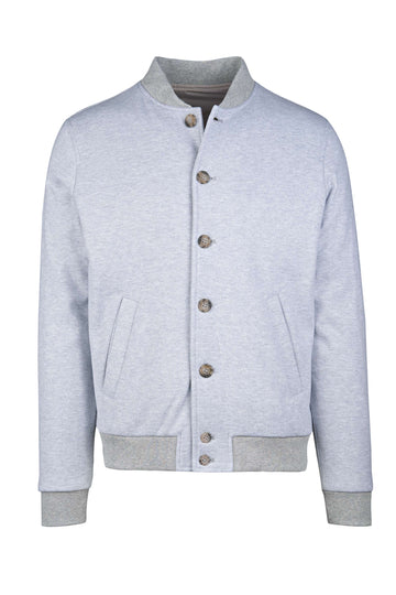 PIMA Cotton Mélange Jersey Jacket