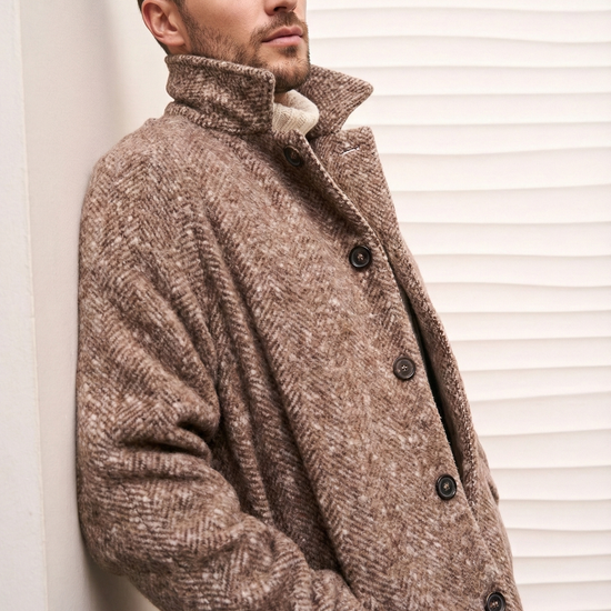 Baby Alpaca & Wool Raglan Coat - MONTEZEMOLO