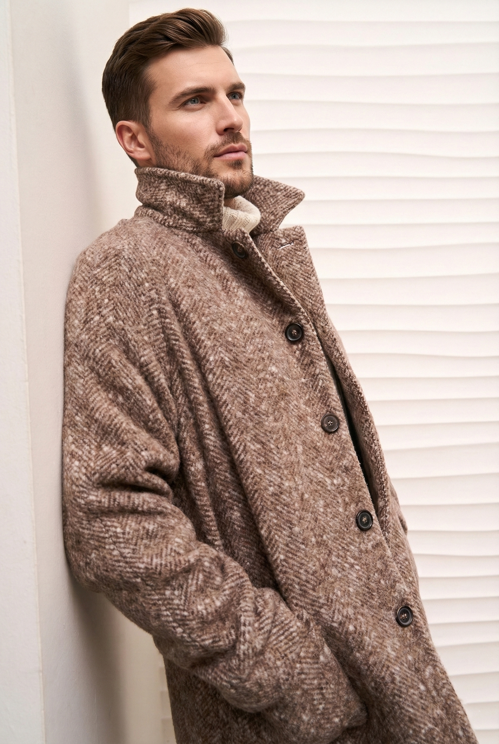 Baby Alpaca & Wool Raglan Coat - MONTEZEMOLO