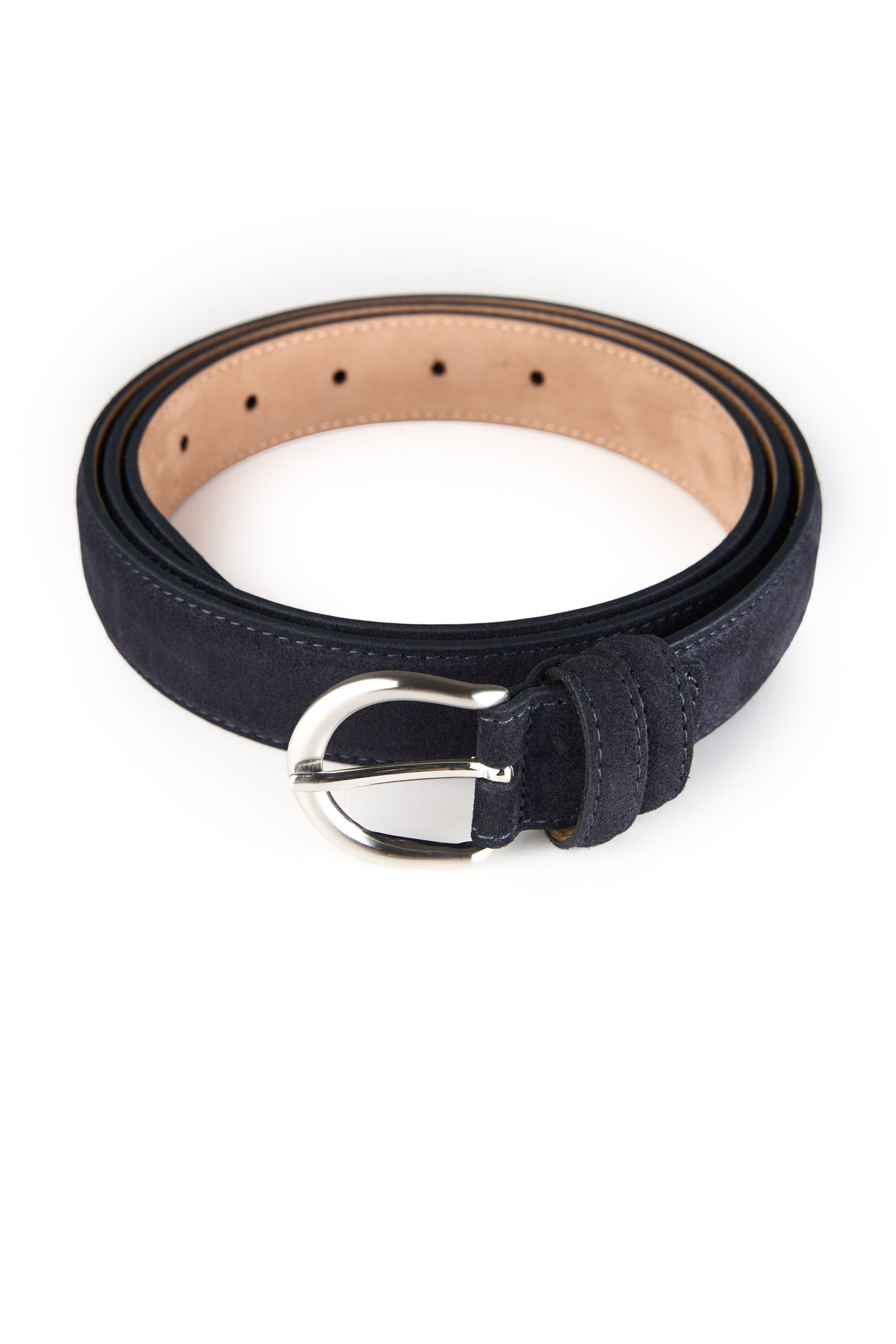 Genuine suede leather belt - MONTEZEMOLO
