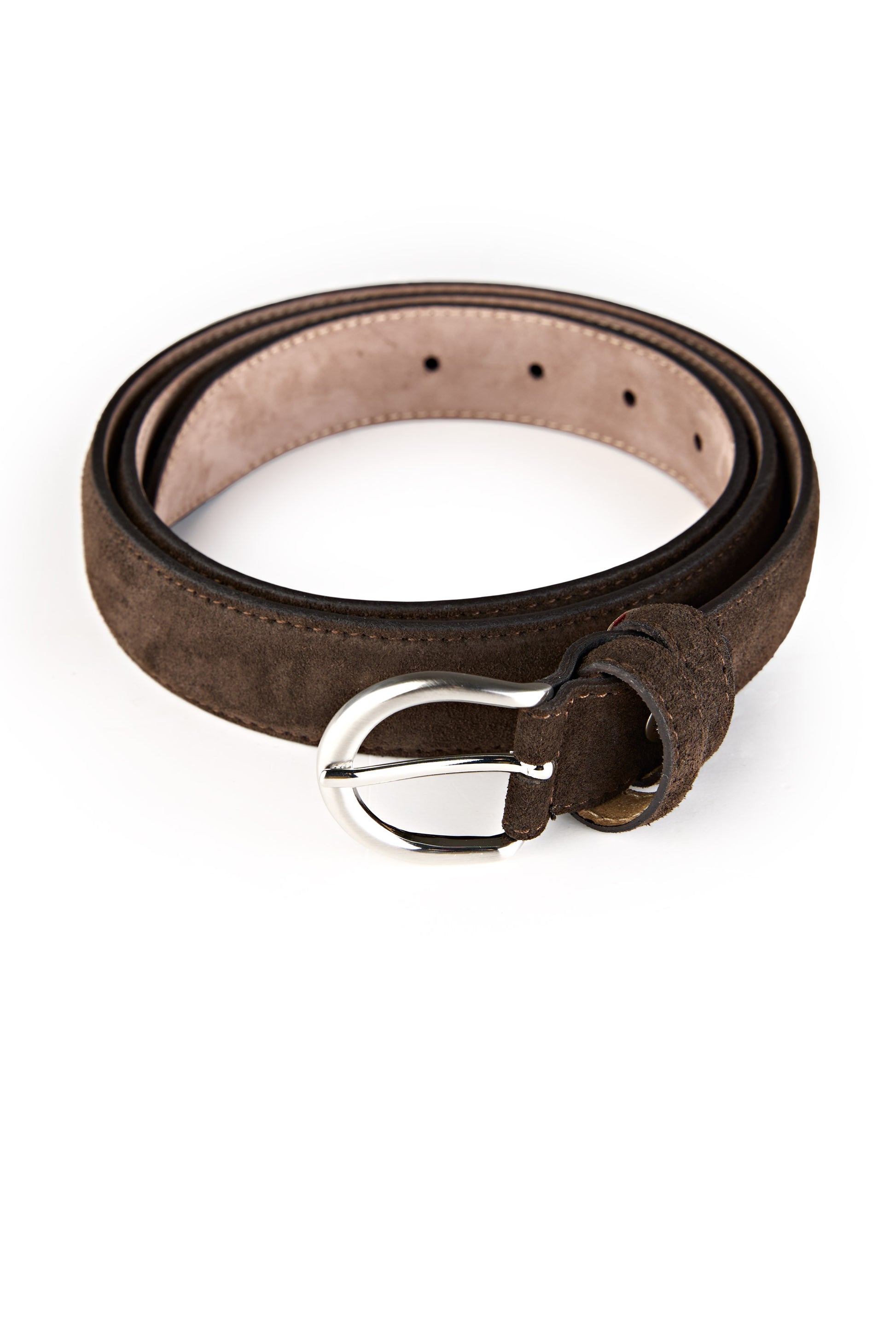 Genuine suede leather belt - MONTEZEMOLO