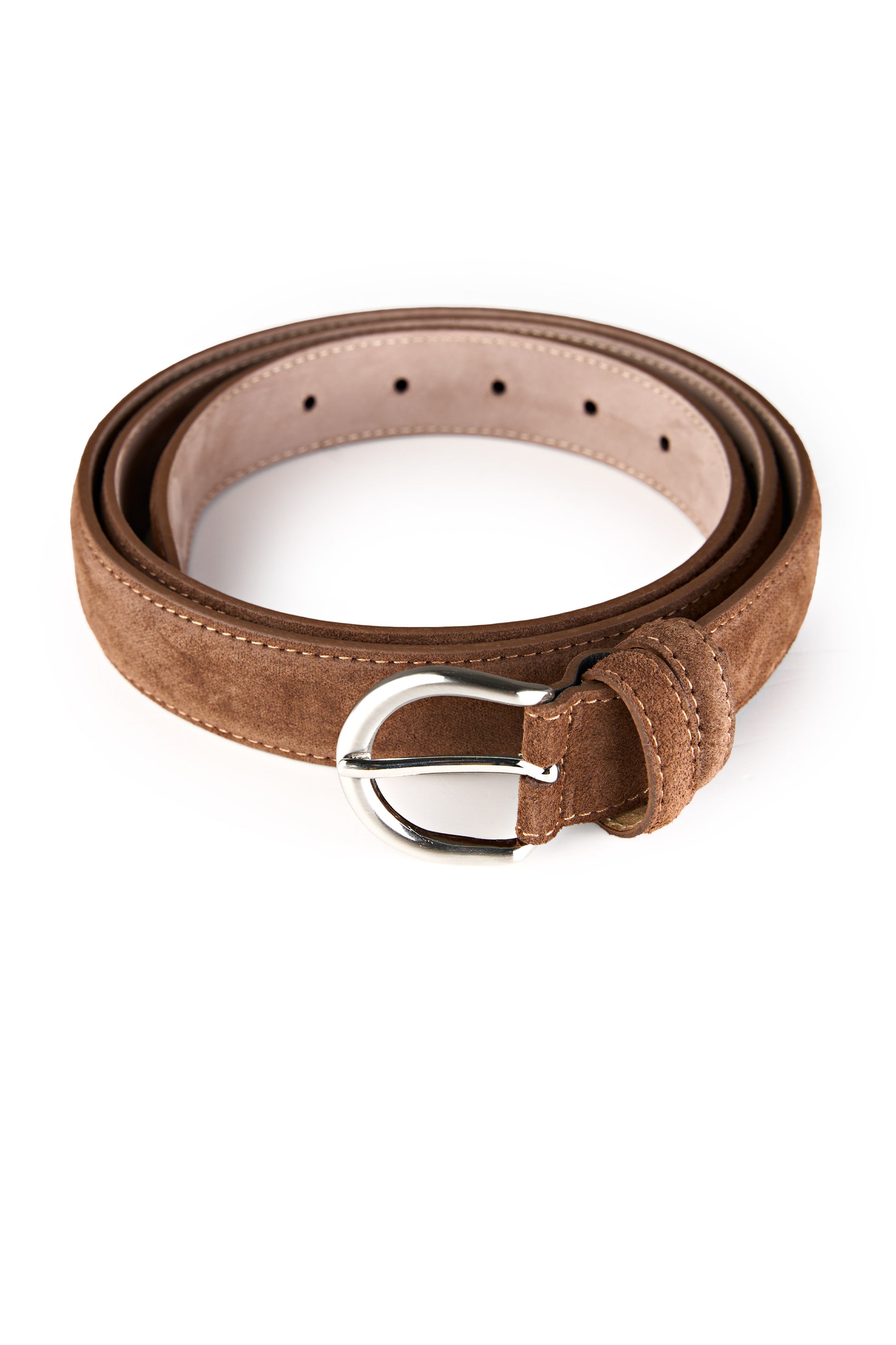 Genuine suede leather belt - MONTEZEMOLO