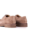 Suede Moc Toe Derby Shoes