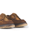 Suede Derby with Lugged Sole