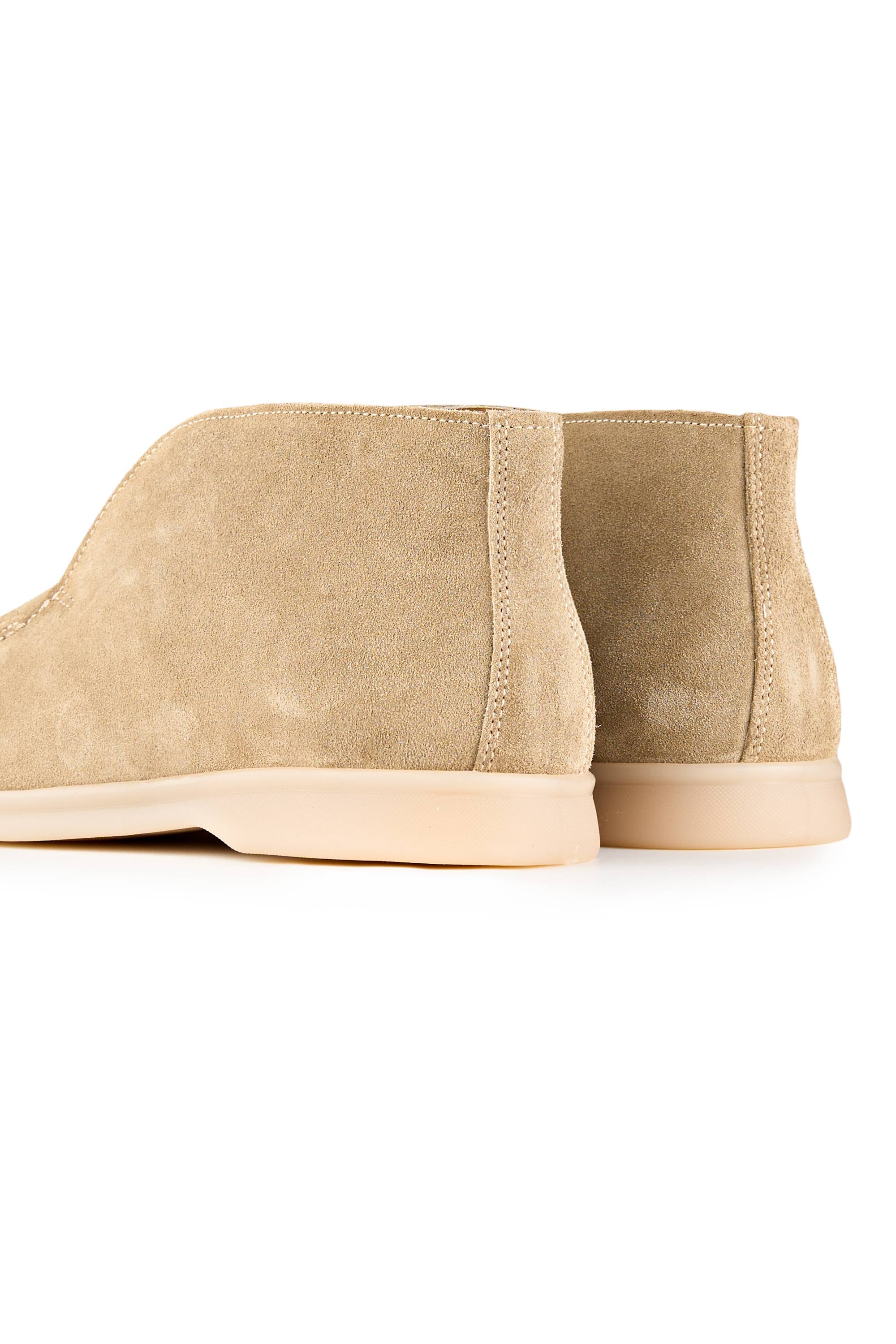 Suede Lace-Less Desert Flex Boots