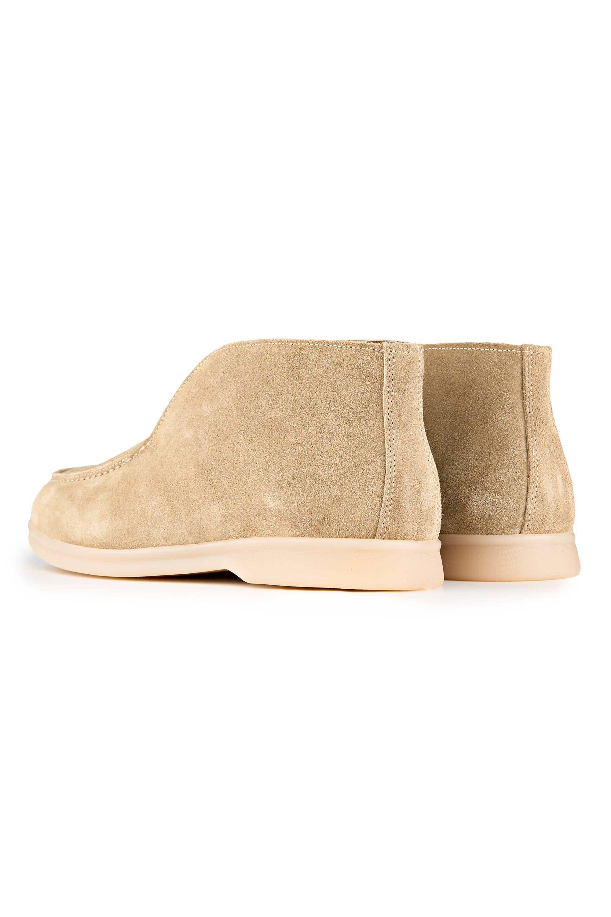 Suede Lace-Less Desert Flex Boots – MONTEZEMOLO