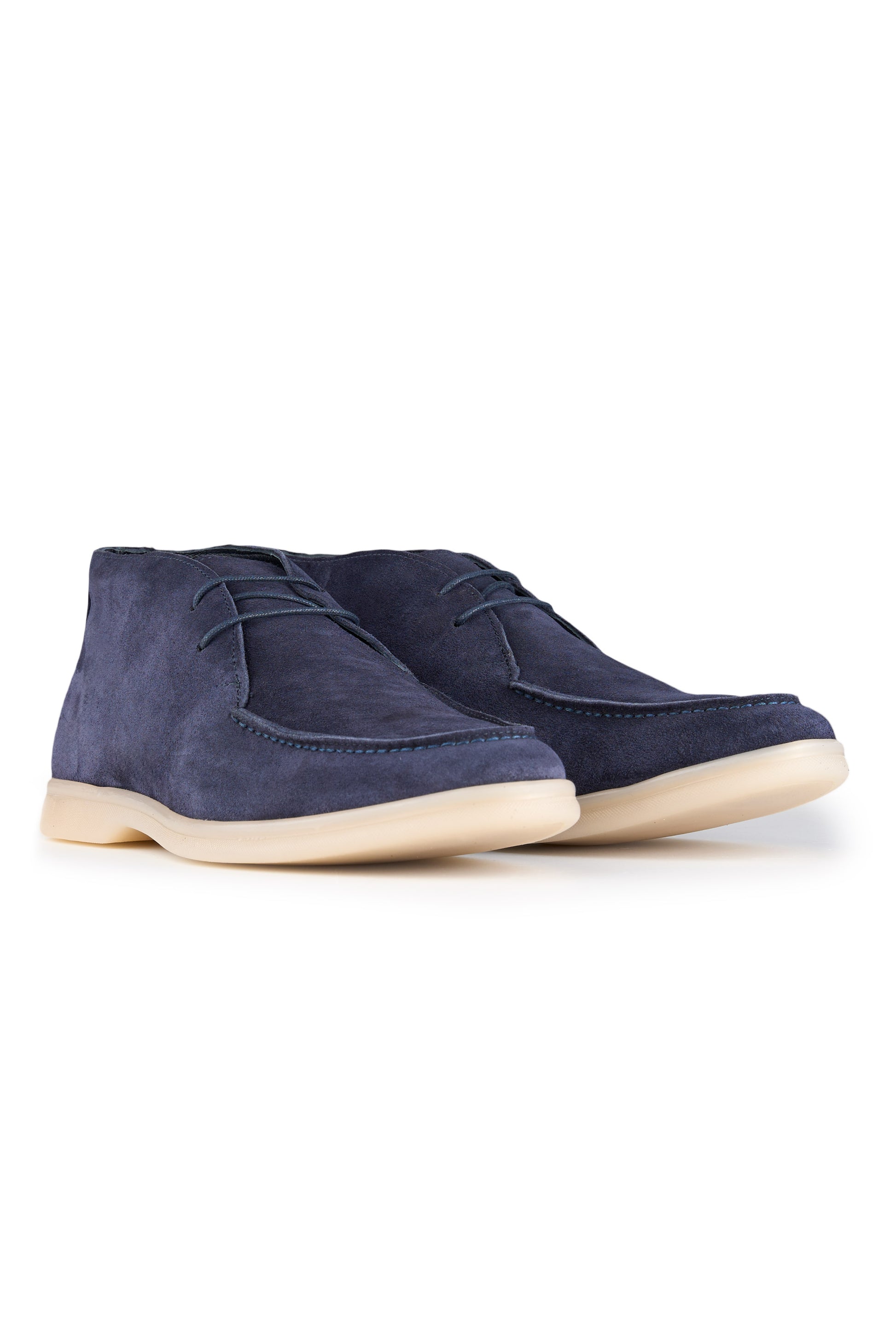 Suede Desert Flex Ankle Boots - MONTEZEMOLO
