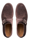 Suede Monk Strap