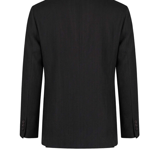 Unlined Herringbone Wool Jersey Jacket - MONTEZEMOLO