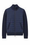TREND Quilted Jacket with Knitted Sleeves
