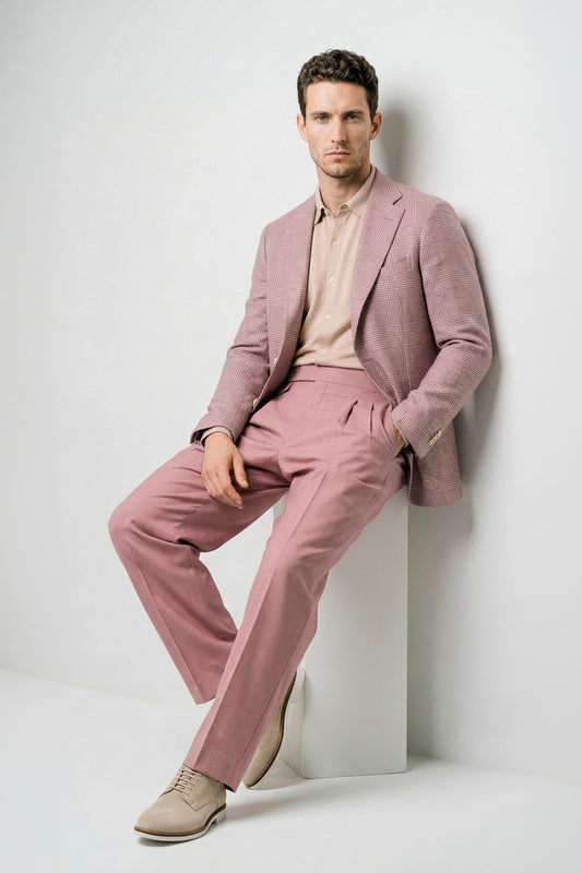 Unlined linen, wool & silk blazer - Zegna® fabrics