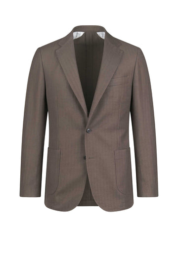 Unlined wool & linen blazer - Zegna® cloth