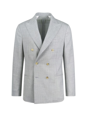 Unlined double-breasted jacket