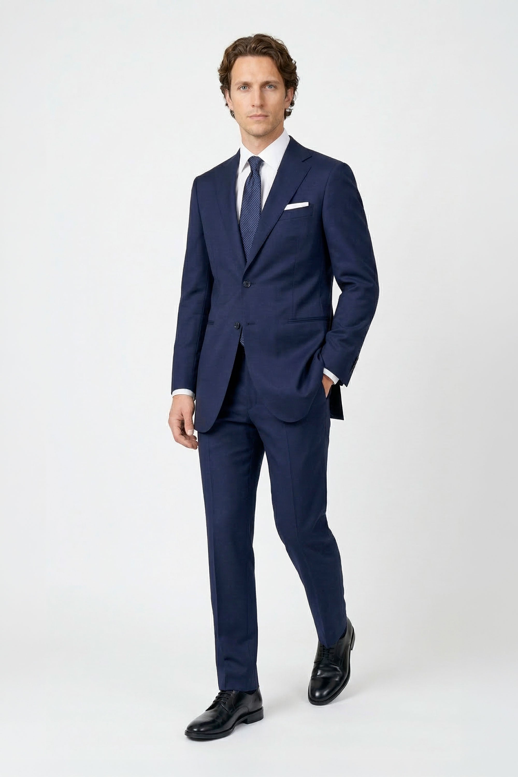 Super 150's Merino wool suit - Loro Piana® fabrics – MONTEZEMOLO