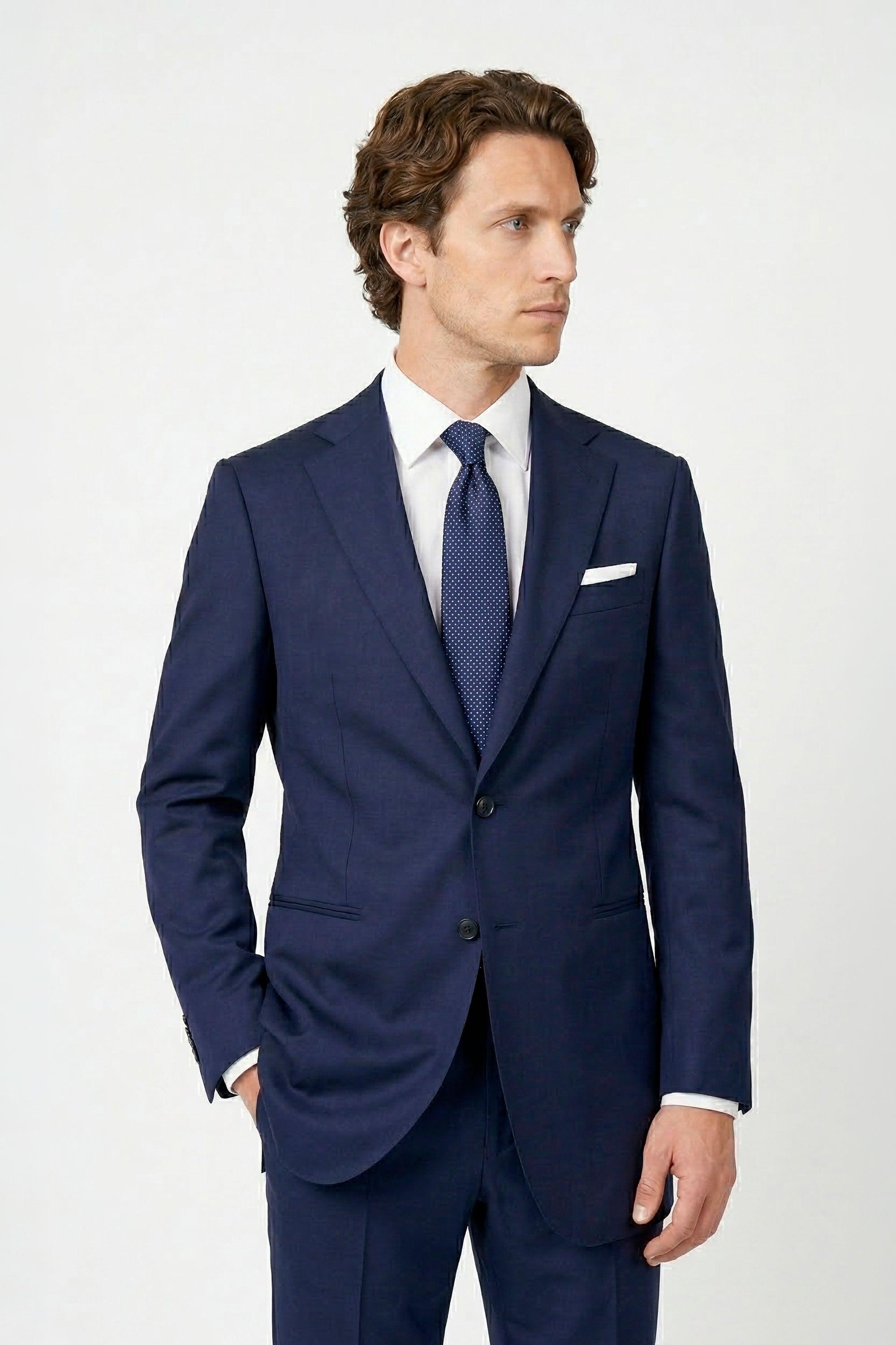 Super 150's Merino wool suit - Loro Piana® fabrics – MONTEZEMOLO
