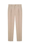 ZMART pinstripe jersey pleated trousers - MONTEZEMOLO