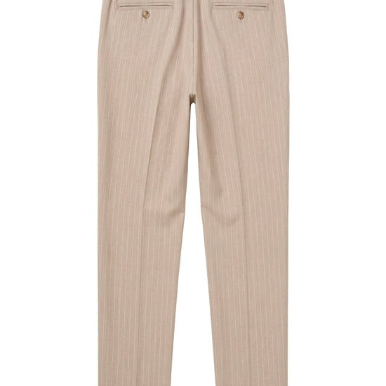 ZMART pinstripe jersey pleated trousers - MONTEZEMOLO