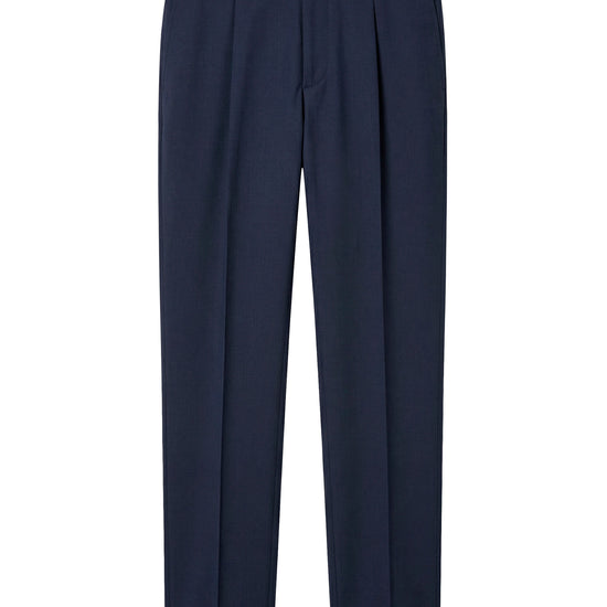Bi-stretch wool tailored pleated trousers - MONTEZEMOLO