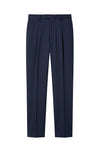 Bi-stretch wool tailored pleated trousers - MONTEZEMOLO