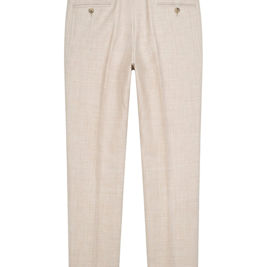 Bi-stretch wool tailored pleated trousers - MONTEZEMOLO