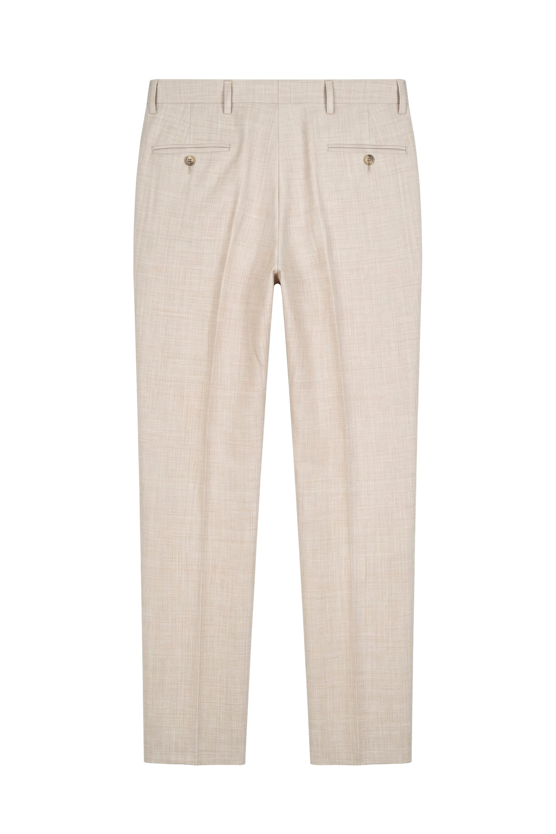 Bi-stretch wool tailored pleated trousers - MONTEZEMOLO