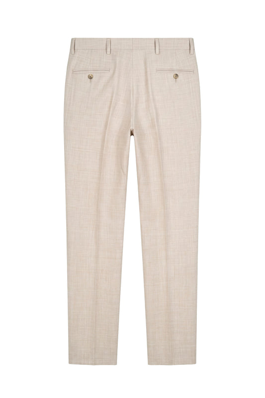 Bi-stretch wool tailored pleated trousers - MONTEZEMOLO