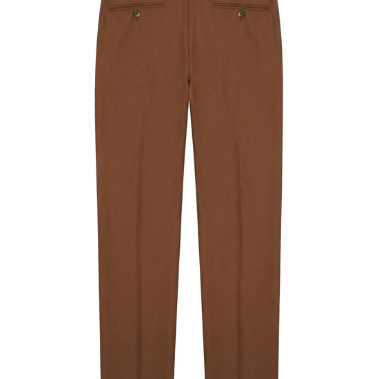 Bi-stretch wool tailored pleated trousers - MONTEZEMOLO