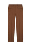 Bi-stretch wool tailored pleated trousers - MONTEZEMOLO