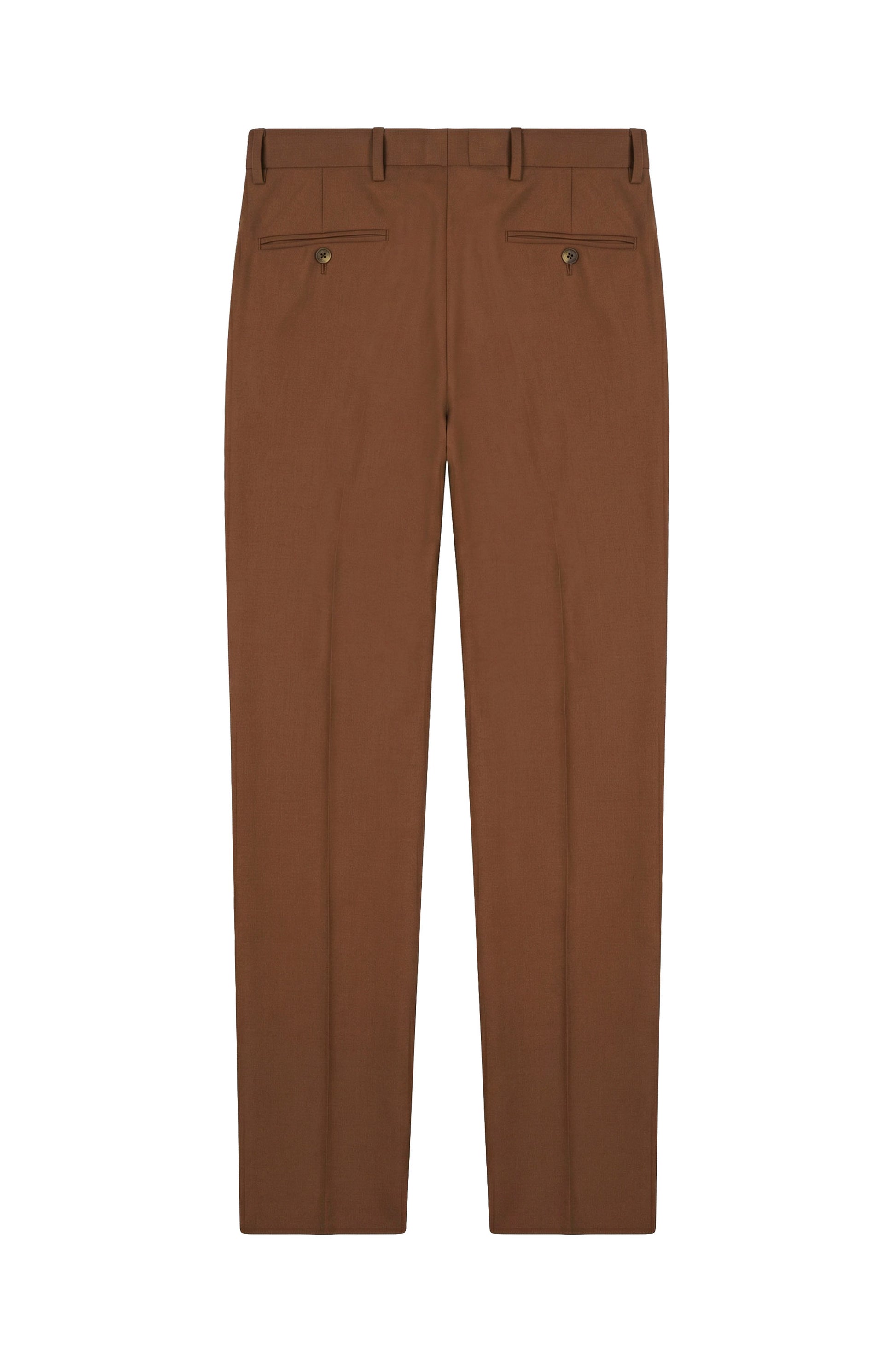 Bi-stretch wool tailored pleated trousers - MONTEZEMOLO