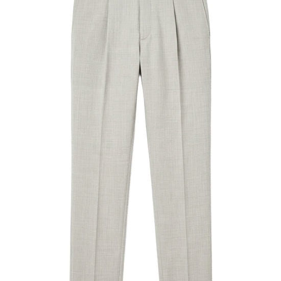 Bi-stretch wool tailored pleated trousers - MONTEZEMOLO