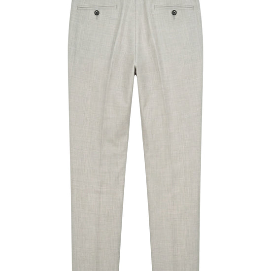 Bi-stretch wool tailored pleated trousers - MONTEZEMOLO