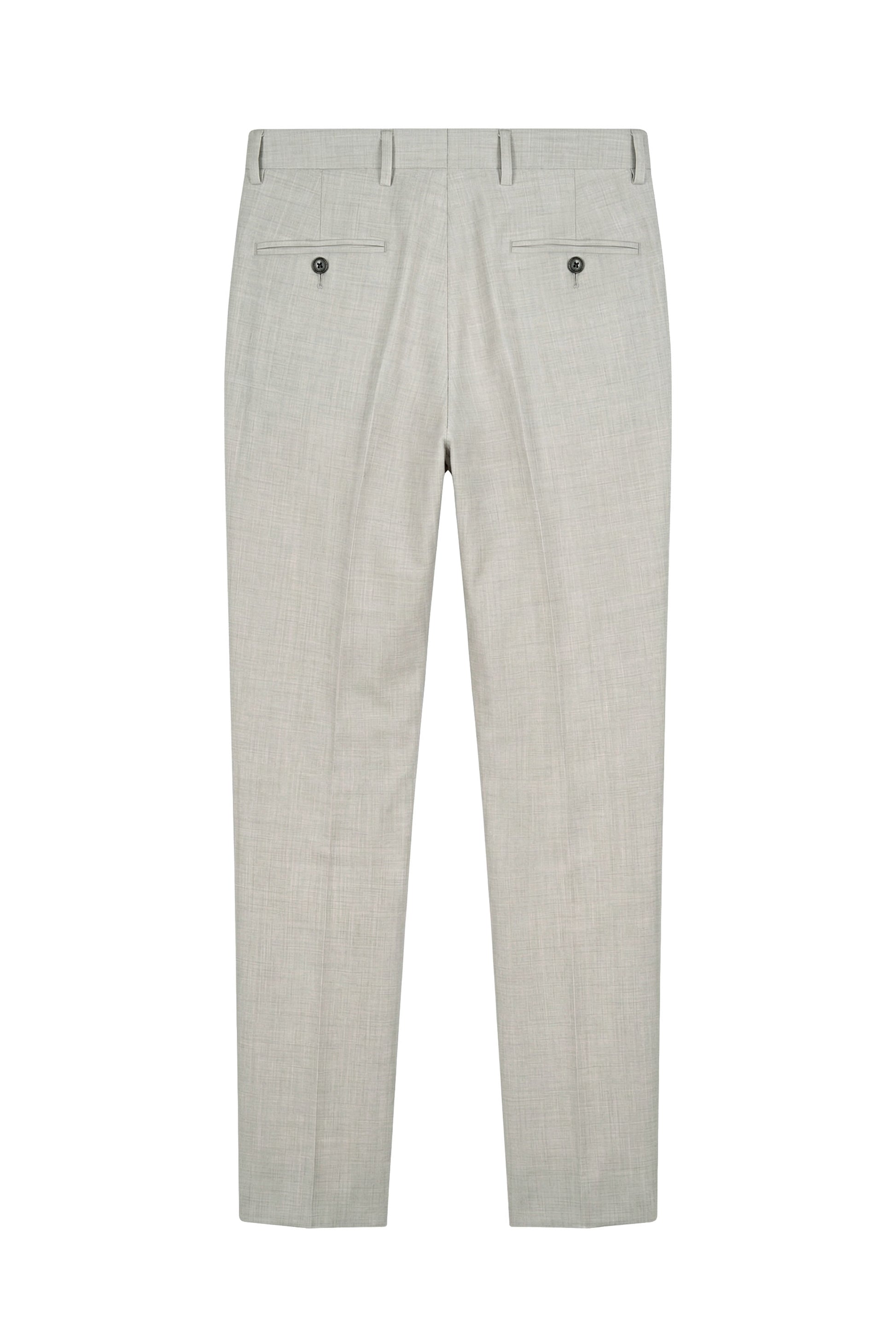 Bi-stretch wool tailored pleated trousers - MONTEZEMOLO