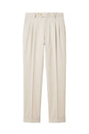 Fresco wool double pleats trousers - MONTEZEMOLO