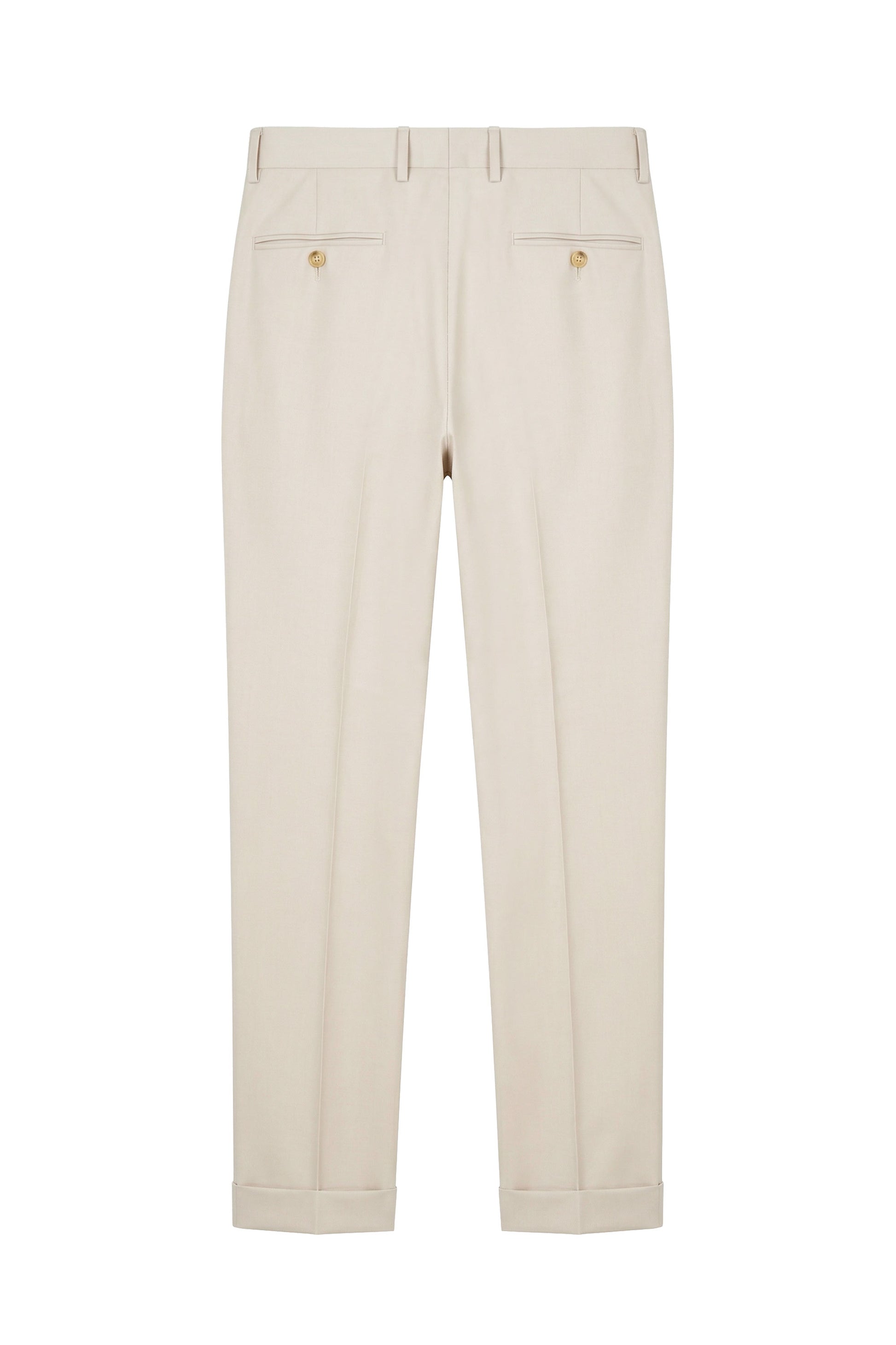 Fresco wool double pleats trousers - MONTEZEMOLO