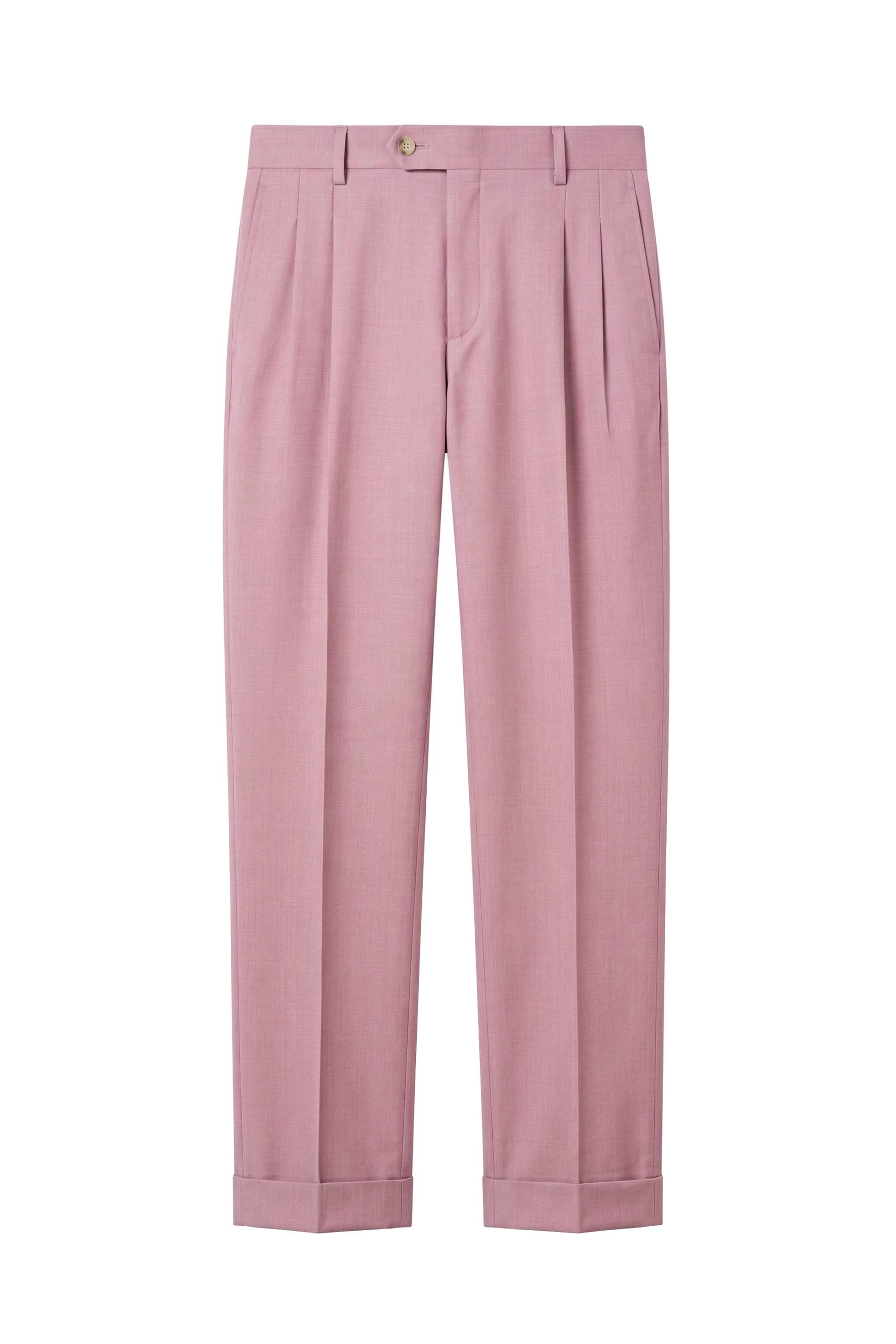 Fresco wool double pleats trousers - MONTEZEMOLO