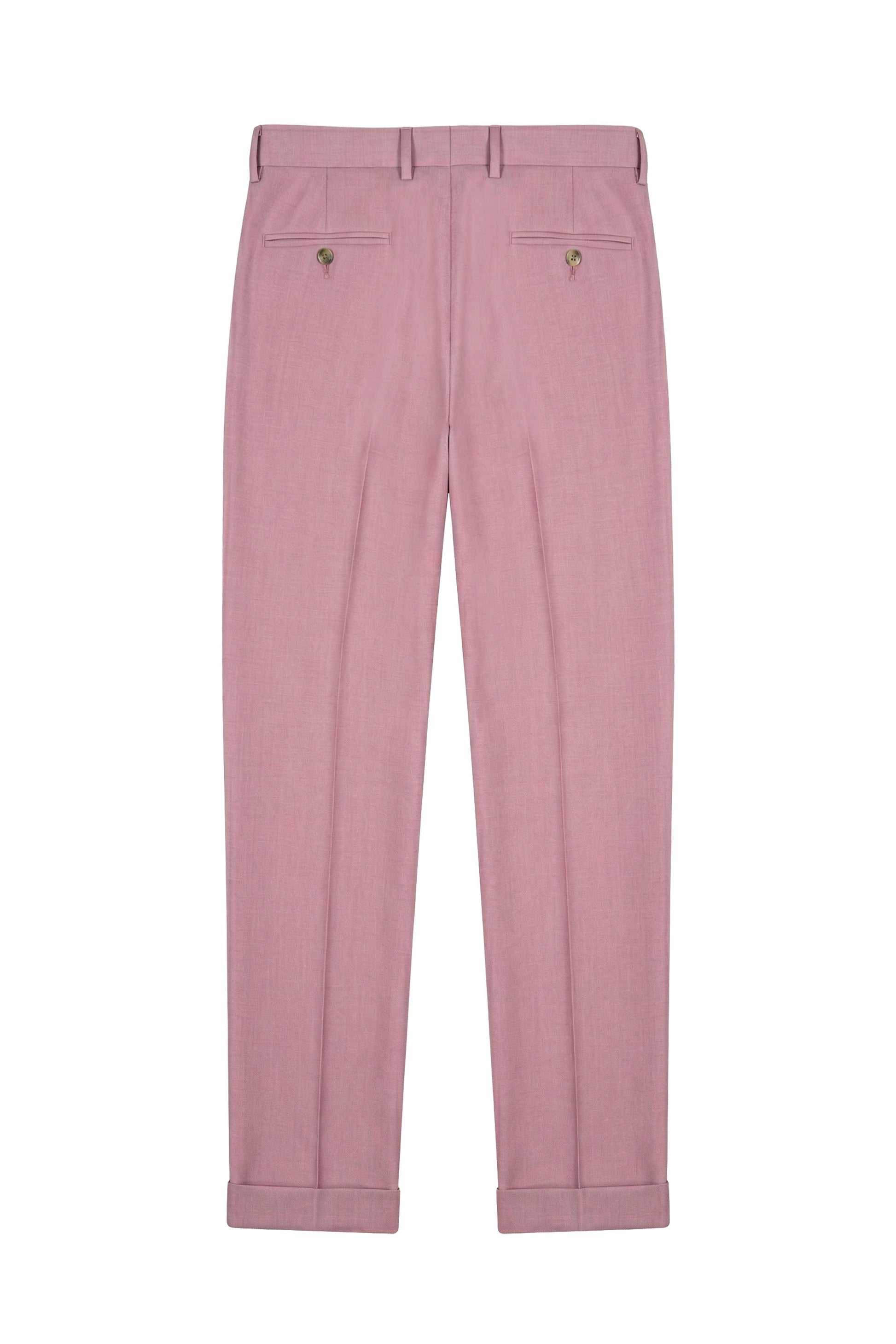 Fresco wool double pleats trousers - MONTEZEMOLO