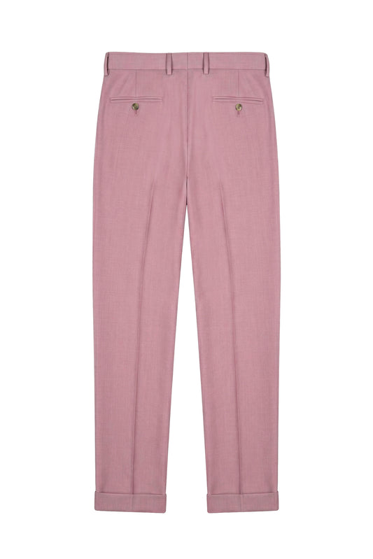 Fresco wool double pleats trousers - MONTEZEMOLO