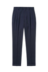 Fresco wool double pleats trousers - MONTEZEMOLO