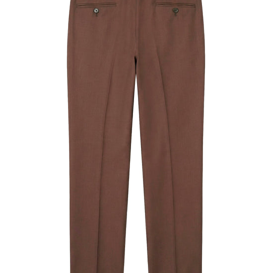 Fresco wool double pleats trousers - MONTEZEMOLO