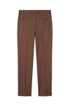 Fresco wool double pleats trousers - MONTEZEMOLO