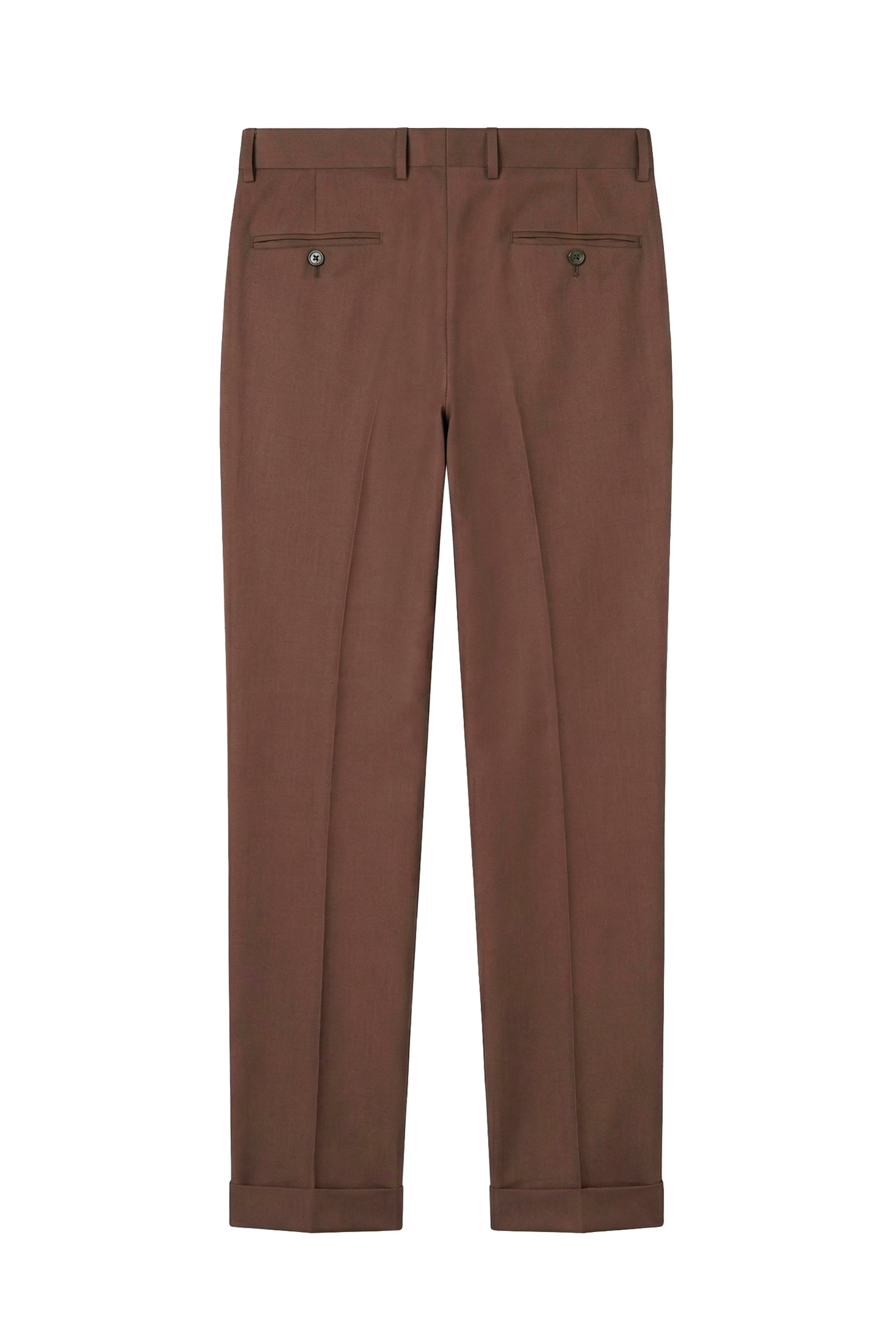 Fresco wool double pleats trousers - MONTEZEMOLO