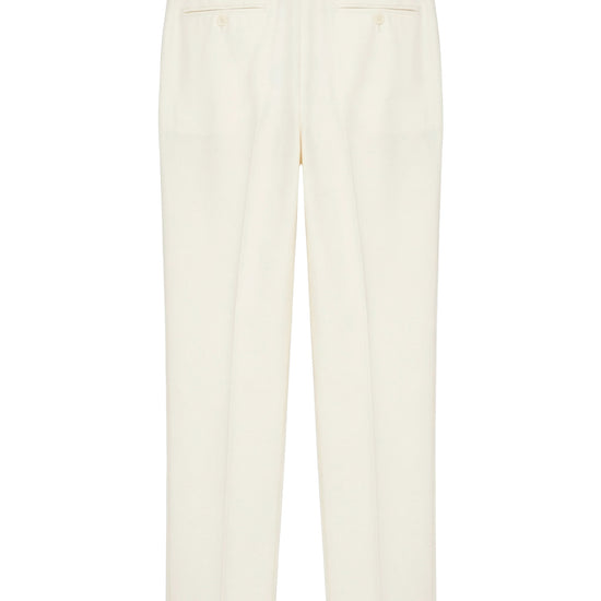 Double pleats Wide-fit fresco wool trousers - MONTEZEMOLO