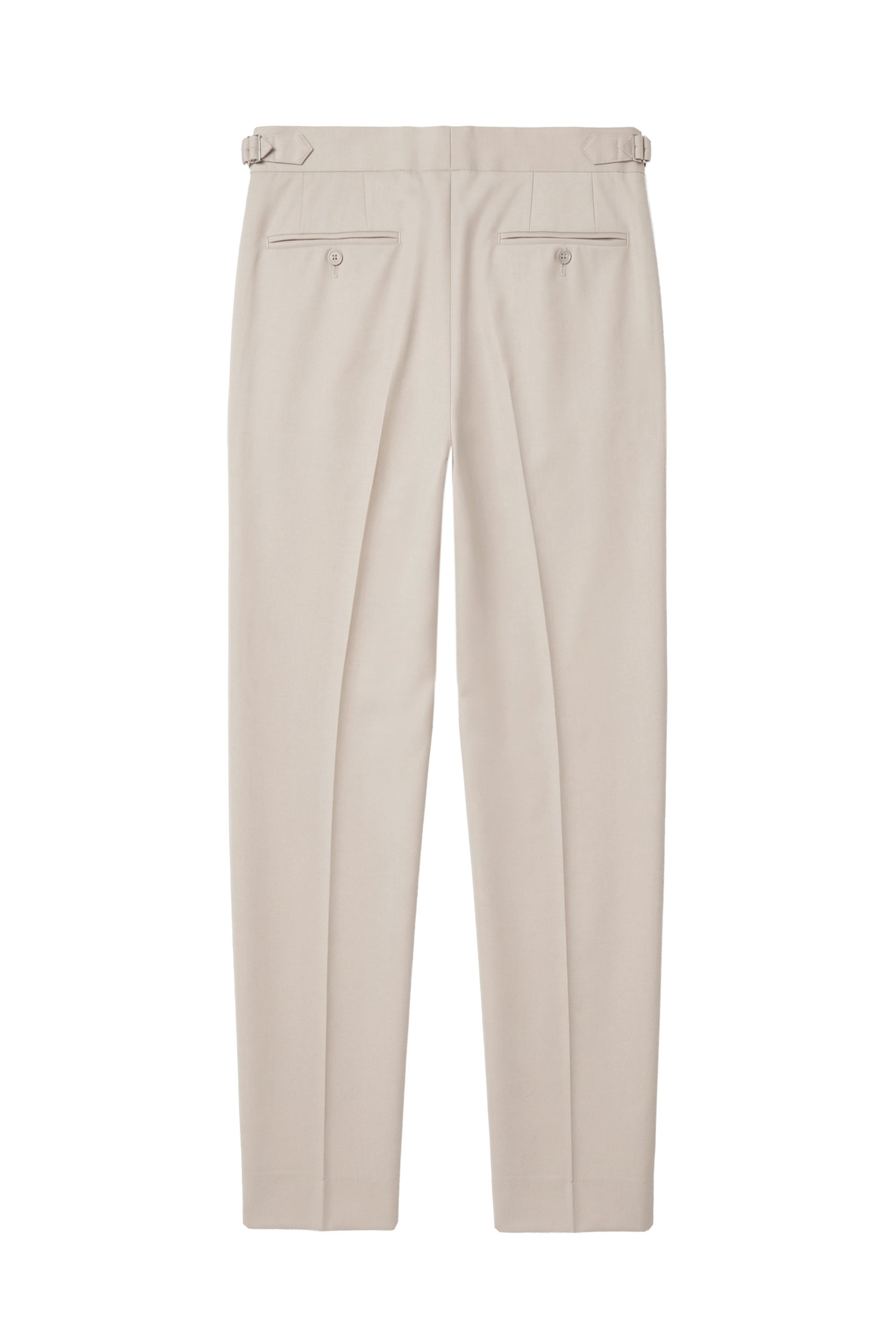Double pleats Wide-fit fresco wool trousers - MONTEZEMOLO